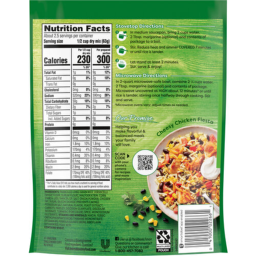 Knorr Chicken Flavor Rice & Pasta Blend