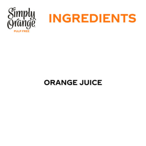 Simply  Orange Pulp Free Orange Juice