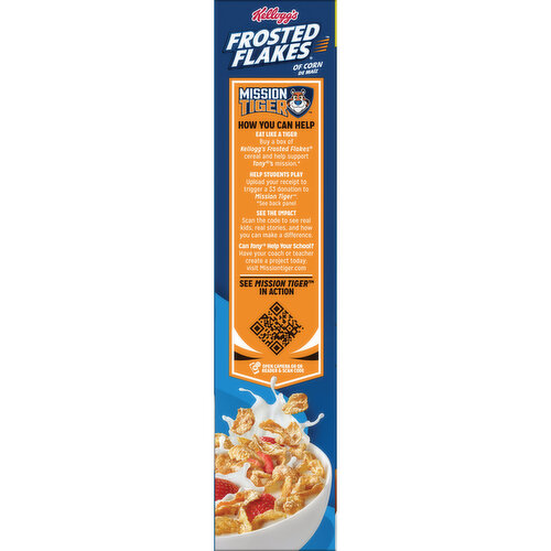 Frosted Flakes Breakfast Cereal, Original, Family Size