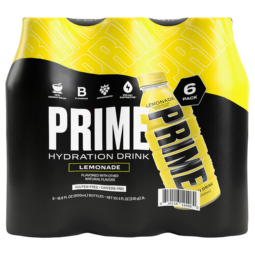 Prime Hydration Drink, Lemonade