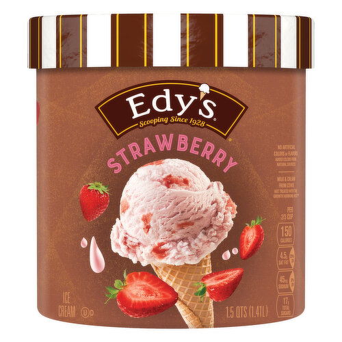 Dreyers Grand Strawberry Ice Cream