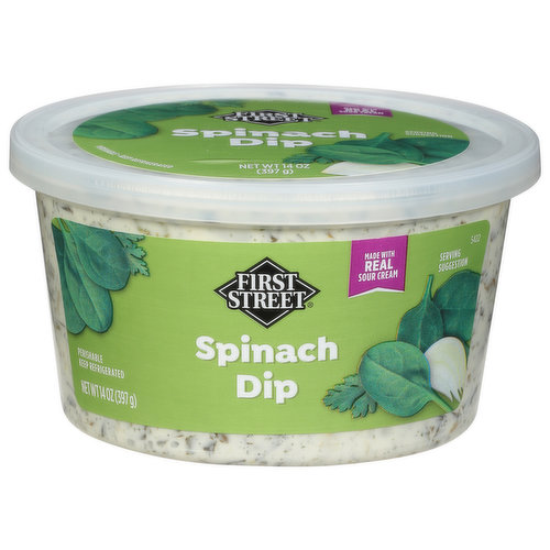 First Street Dip, Spinach