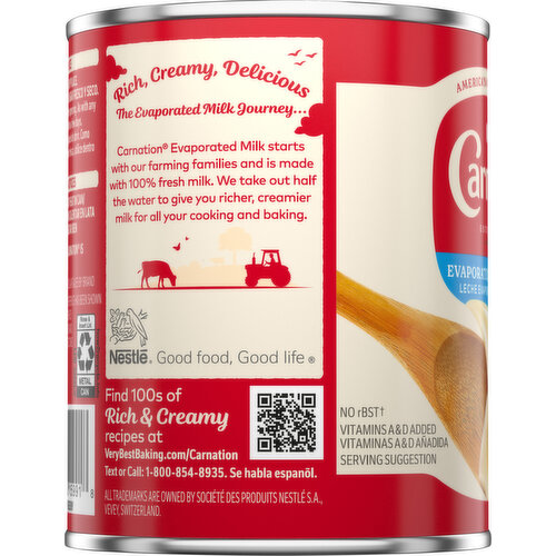 Carnation Evaporated Lowfat 2% Milk