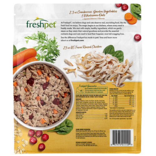 Freshpet Fresh From the Kitchen, Healthy & Natural Dog Food, Chicken Recipe