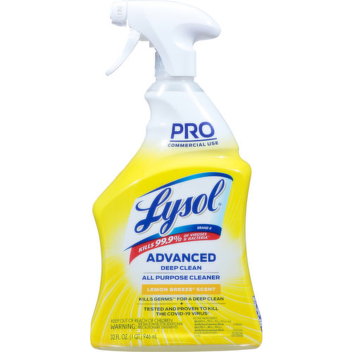 Lysol All Purpose Cleaner, Lemon Breeze Scent