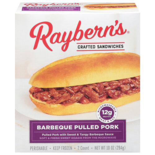 Raybern's Sandwiches, Barbeque Pulled Pork