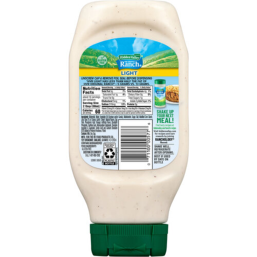 Hidden Valley Light Condiment & Dressing