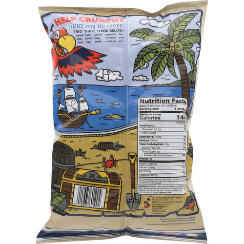 Pirates Booty Rice & Corn Puffs, Aged White Cheddar