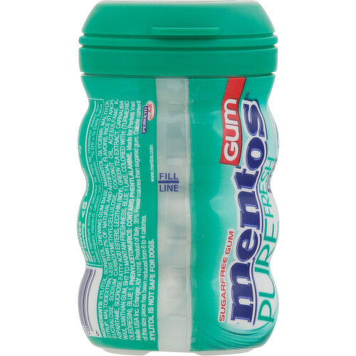 Mentos Gum, Sugarfree, Spearmint