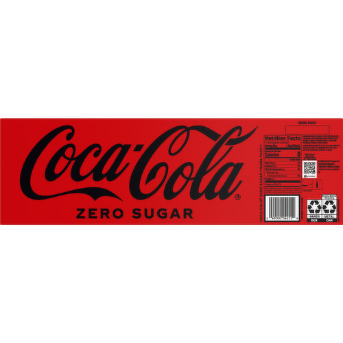Coca-Cola Zero Sugar  Soda Soft Drink Fridge Pack