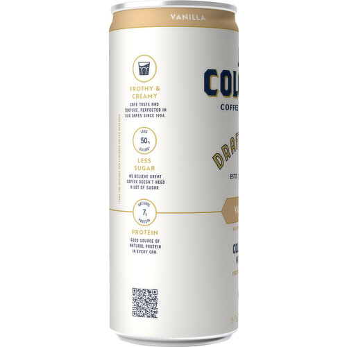 La Colombe Draft Latte Cold Brew Vanilla Coffee with Milk