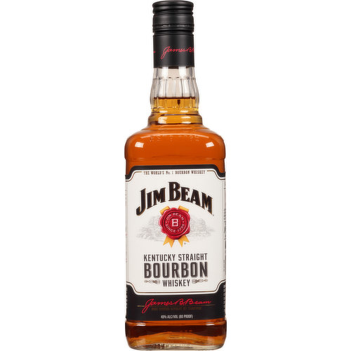 Jim Beam Bourbon Whiskey, Kentucky Straight - Smart & Final