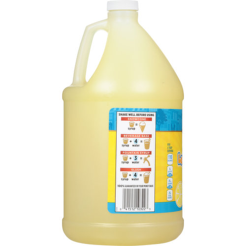 First Street Snow Cone Syrup, Lemonade
