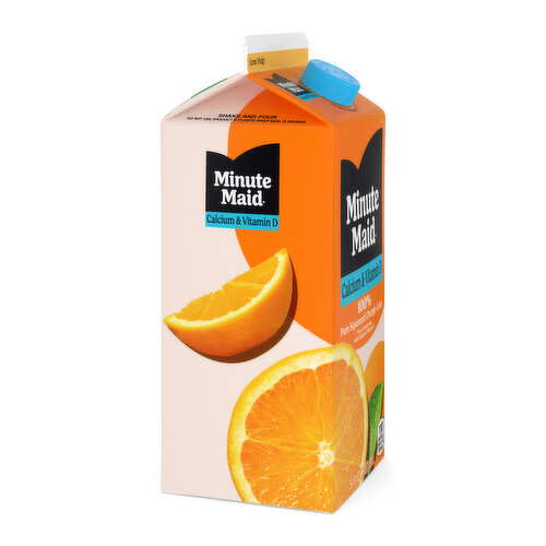 Minute Maid  Orange Juice W/ Calcium, Fruit Juice Drink