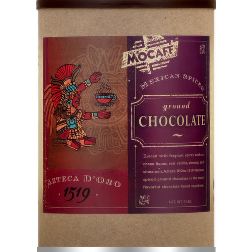 Mocafe Chocolate, Ground, Mexican Spiced