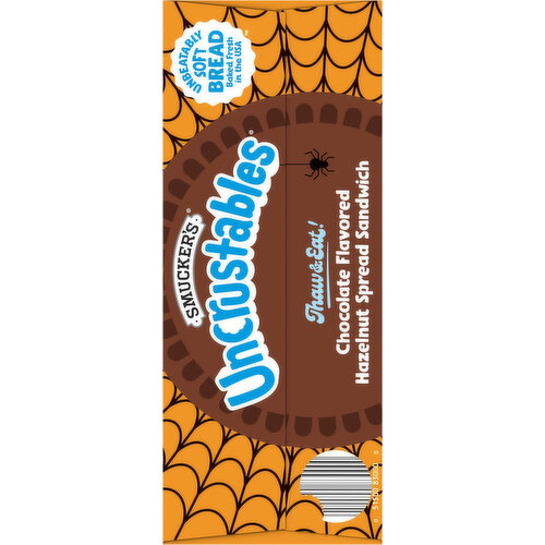 Smucker's Chocolate Flavored Hazelnut Spread Sandwich