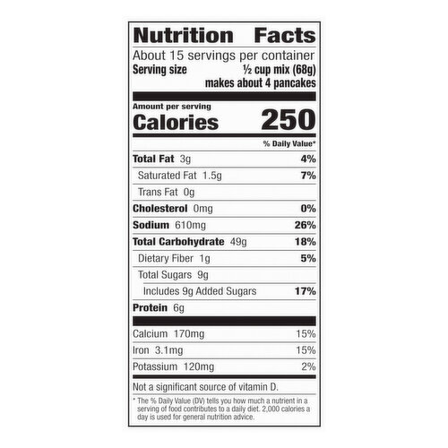 Betty Crocker Complete Original Pancake Mix