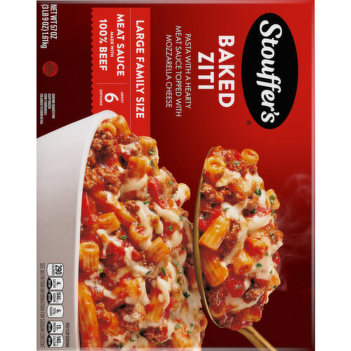 Stouffer's Ziti, Baked, Large Family Size