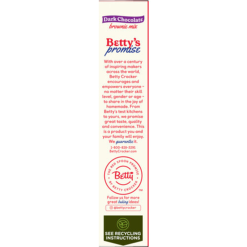 Betty Crocker Dark Chocolate Brownie Mix