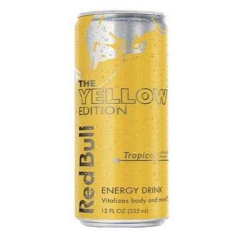 Red Bull Yellow Edition Single Can 12 oz