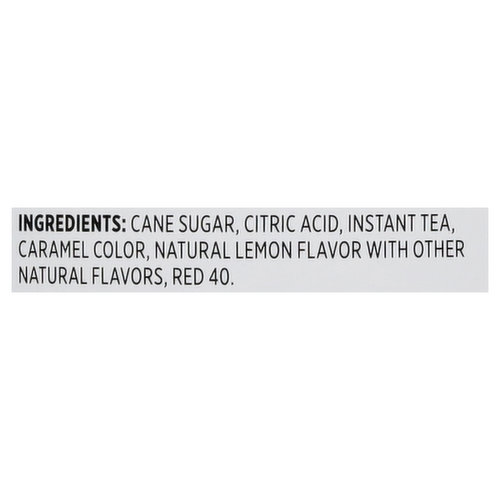 First Street Iced Tea Mix, Natural Lemon Flavor