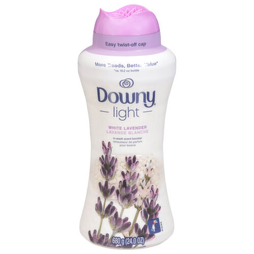 Downy Scent Booster, In-Wash, Light, White Lavender
