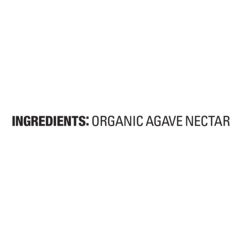 Agave In The Raw Agave Nectar, Organic