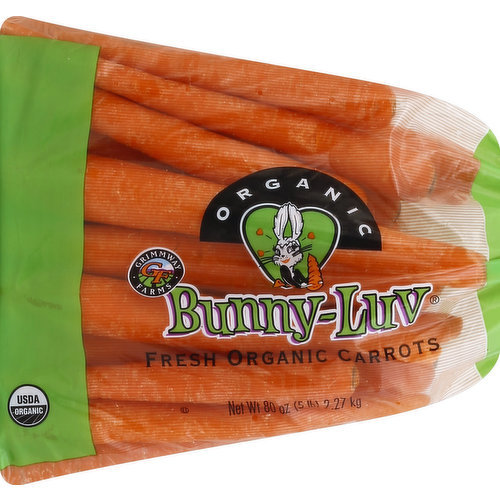 Bunny Luv Carrots, Fresh, Organic
