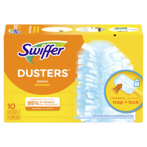 Swiffer Swiffer Dusters Multi-Surface Duster Refills, Unscented, 10 count