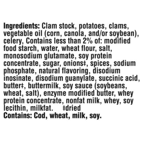 Campbell's Soup, New England Clam Chowder