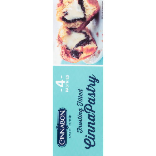 Cinnabon CinnaPastry, Frosting Filled