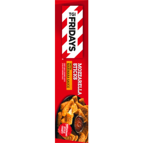 TGI Fridays Mozzarella Sticks with Marinara Sauce Value Size