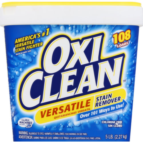 OxiClean Stain Remover, Versatile