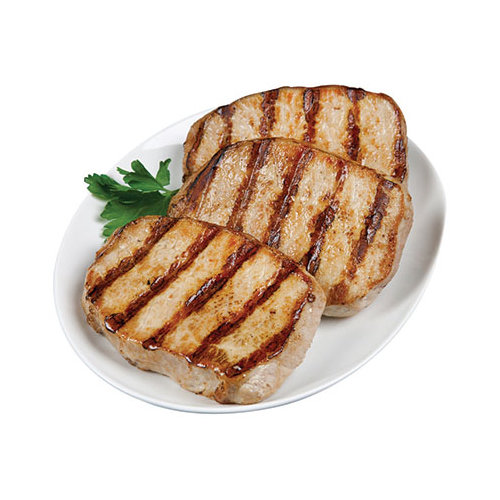 Boneless Pork Loin Center Cut Chops Thick Family Pack