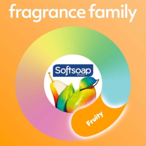Softsoap Moisturizing Body Wash, Juicy Pomegranate and Mango