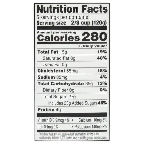 First Street Premium Blueberry Cheesecake Gourmet Ice Cream