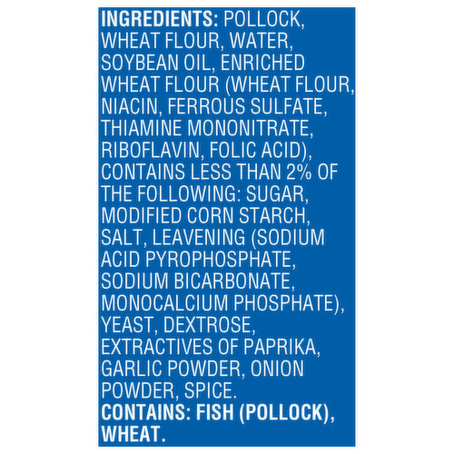 Van de Kamp's Crunchy Breaded Fillets