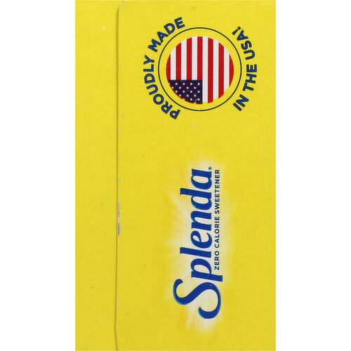 Splenda Sweetener, Zero Calorie