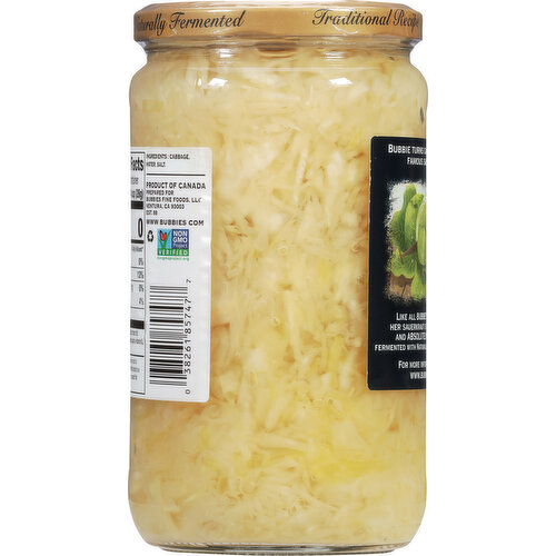 Bubbies Sauerkraut