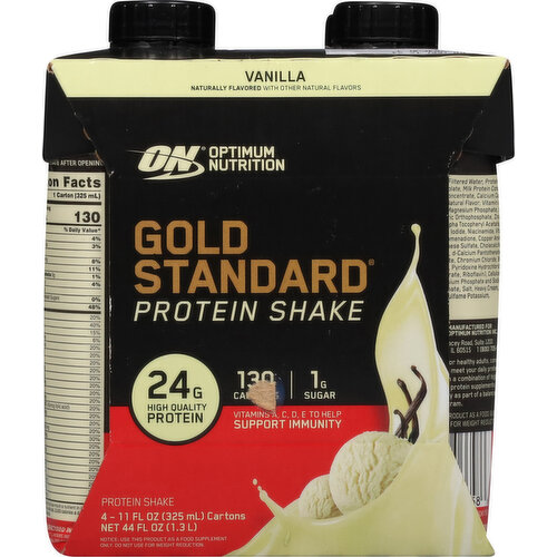 Optimum Nutrition Protein Shake, Vanilla