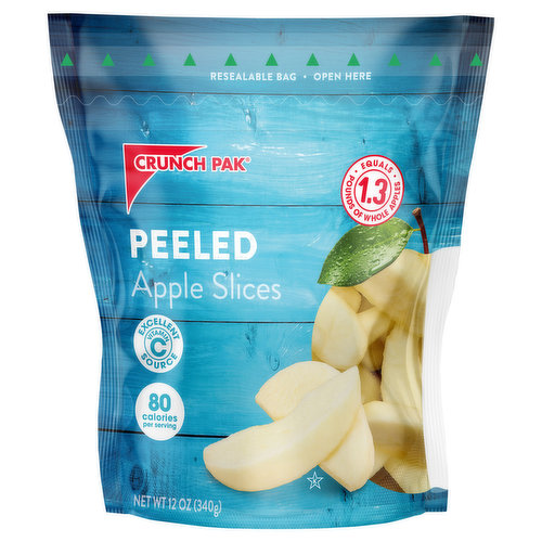 Crunch Pak Apple Slices, Peeled