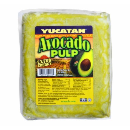 Yucatan Extra Chunky Avocado Pulp