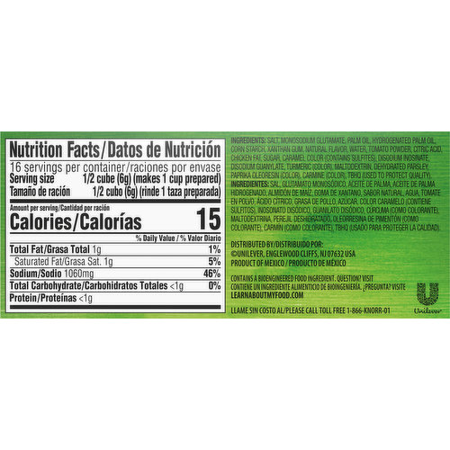 Knorr Tomato Bouillon, Cubes