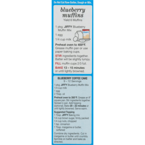 Jiffy Muffin Mix, Blueberry