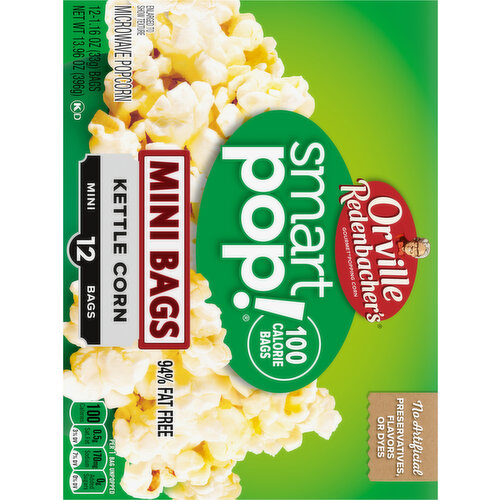 Orville Redenbacher's Popcorn, Mini Bags, Value Size