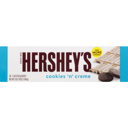 Hershey's Bars, Cookies N' Creme