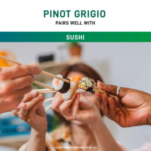 Franzia Pinot Grigio/Colombard Vintner Select Blend White Wine Box