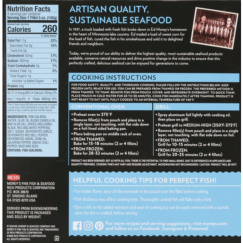 SeaPak Morey's Steakhouse Wild Salmon