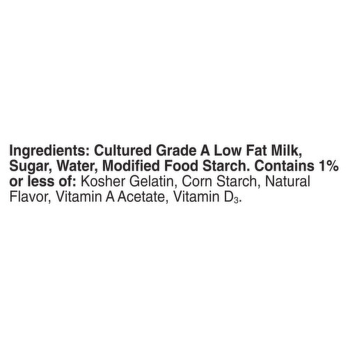 Yoplait Low Fat French Vanilla Yogurt