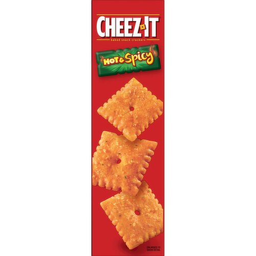 Cheez-It Cheese Crackers, Hot and Spicy